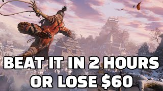 How I beat every boss in Sekiro fast enough to get my money back