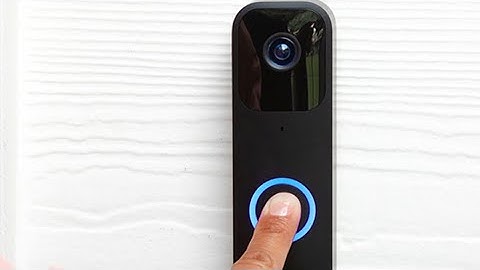 How to Remove the Blink Video Doorbell with key