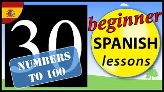 Numbers to 100 in Spanish | Beginner Spanish Lessons for Children by Spanish games 8,195 views 10 years ago 1 minute, 59 seconds