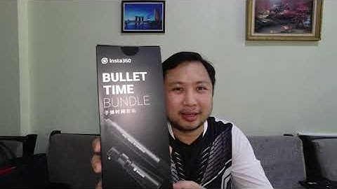 Unboxing bullet time bundle and sample shots insta360 one r