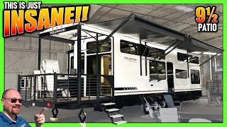 New Ultimate Lakeside & Seasonal RV Setup! 2025 Wildwood 42VERANDA Destination Trailer