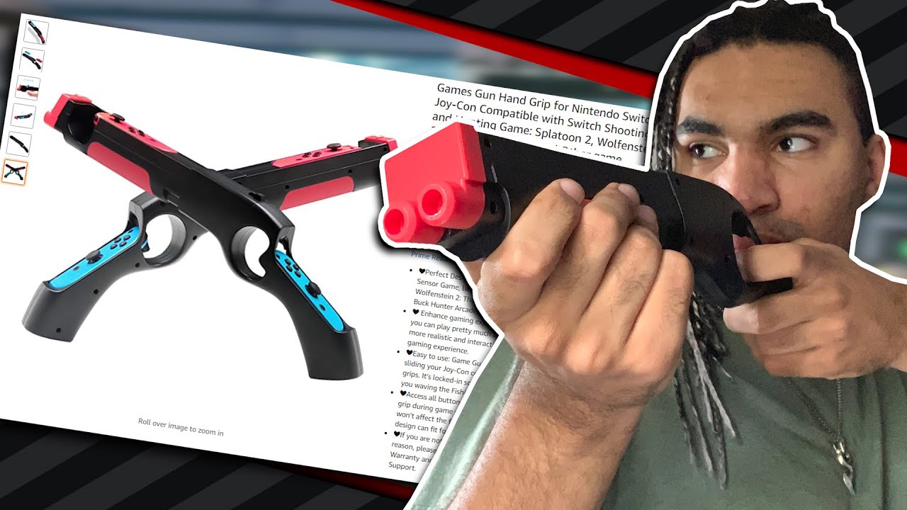 Kedelig har en finger i kagen sagging I Bought a Joy-Con Gun... - YouTube