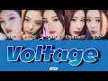 ITZY - Voltage 【日本語訳/MV付き/パート分け/歌詞】 #ITZY #있지 #Voltage