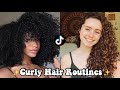 ✨ Tik Tok Curly Hair Routine-CURLY HAIR CHECK COMPILATION✨