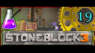 FTB Stoneblock 3: Ep. 19 - Off-Site Generator! - Modded Minecraft
