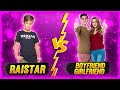 Raistar Vs Hard Patil & Girlfriend || India's fastest player Vs Boyfreind & Girlfriend ||Op gameplay