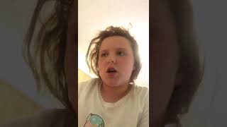 Singing Dear sister on video by Caroline Manning.