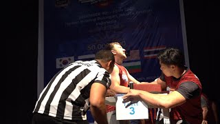 I GOT ELIMINATED BY GUY TANAPAT - 86KG PRO World Armwrestling Championship IFA Indonesia