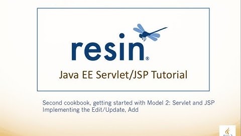 Java EE Servlet JSP Tutorial - Cookbook 2 - Part 1