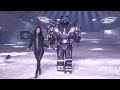 Irina Shayk and her fellow models on the runway for the Philipp Plein Show