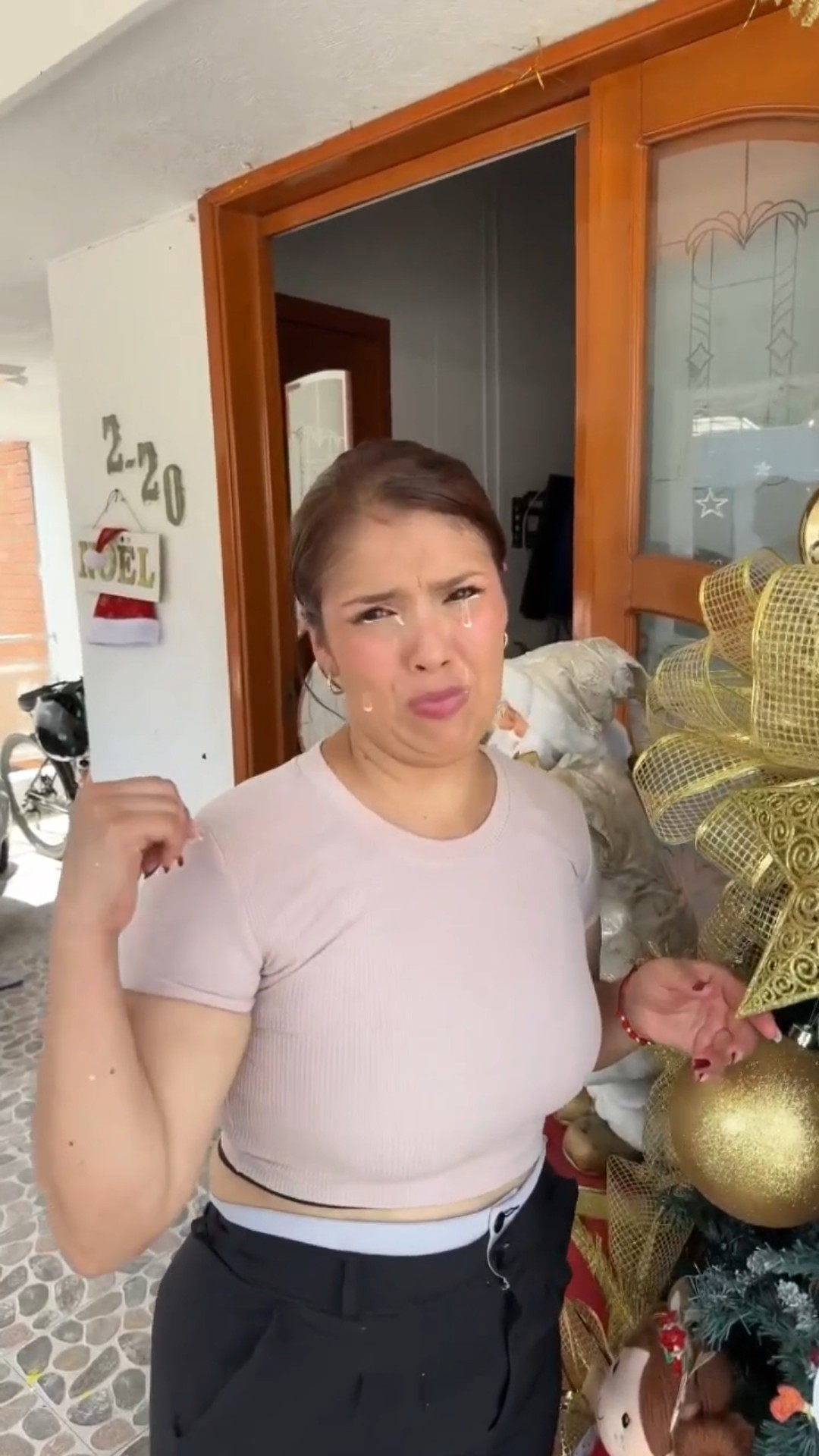 HOLA MAMÁ ??#humor #cosasdefamilia #comedia #cosasdecasa #fypyoutube #christmas #chiste