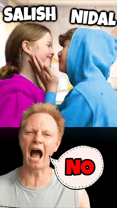 OMG! 🤯 Salish and Nidal Kiss on Lips 😍 | Jordan Shocked #shorts