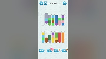 water sort jigsaw puzzle game level 484 Numpuz android ios games All level gameplay funny gaming