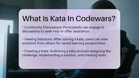 What Is Kata In Codewars? - Next LVL Programming
