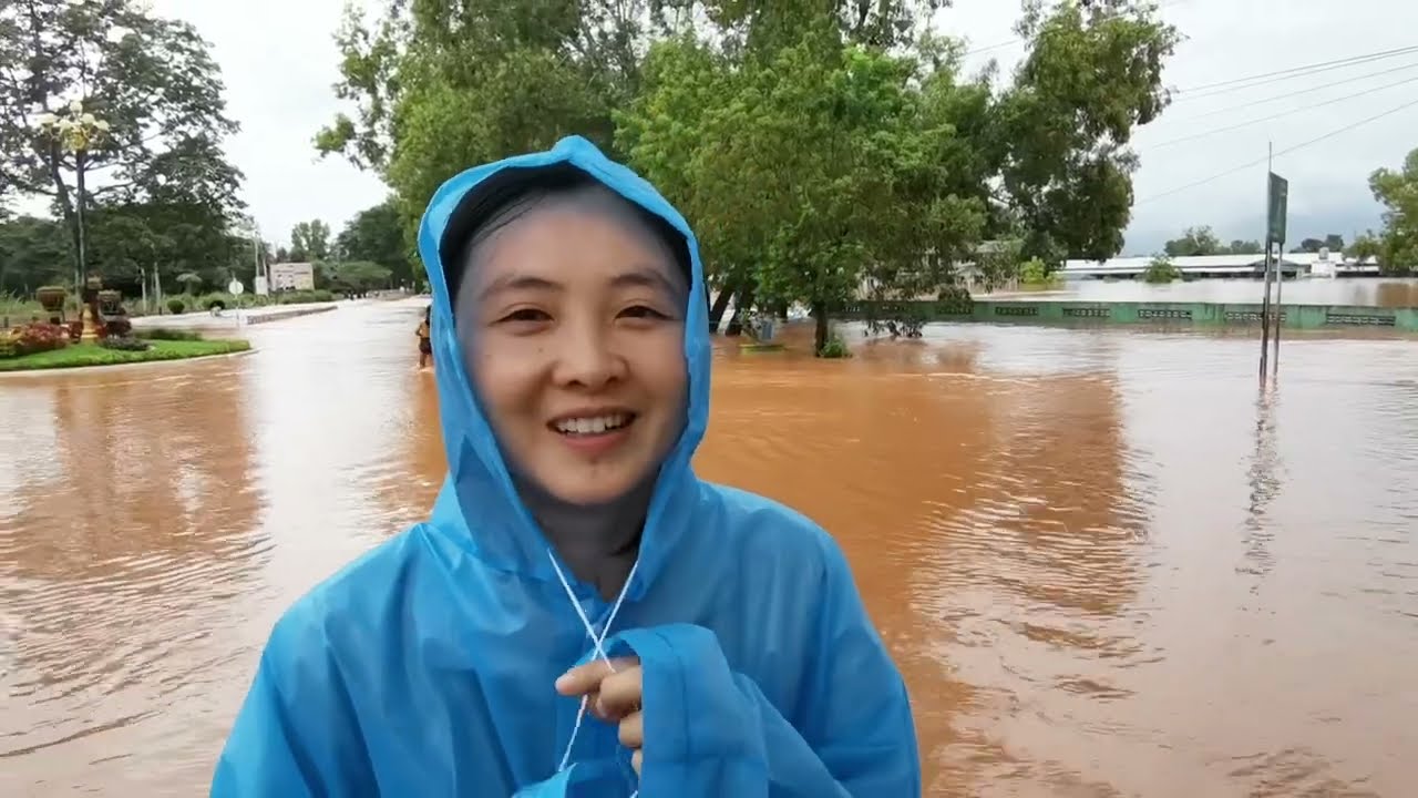 9 กันยายน น้ำท่วมหนักเชียงตุง หนักสุดเท่าที่เคยมีมาแล้วค่ะ