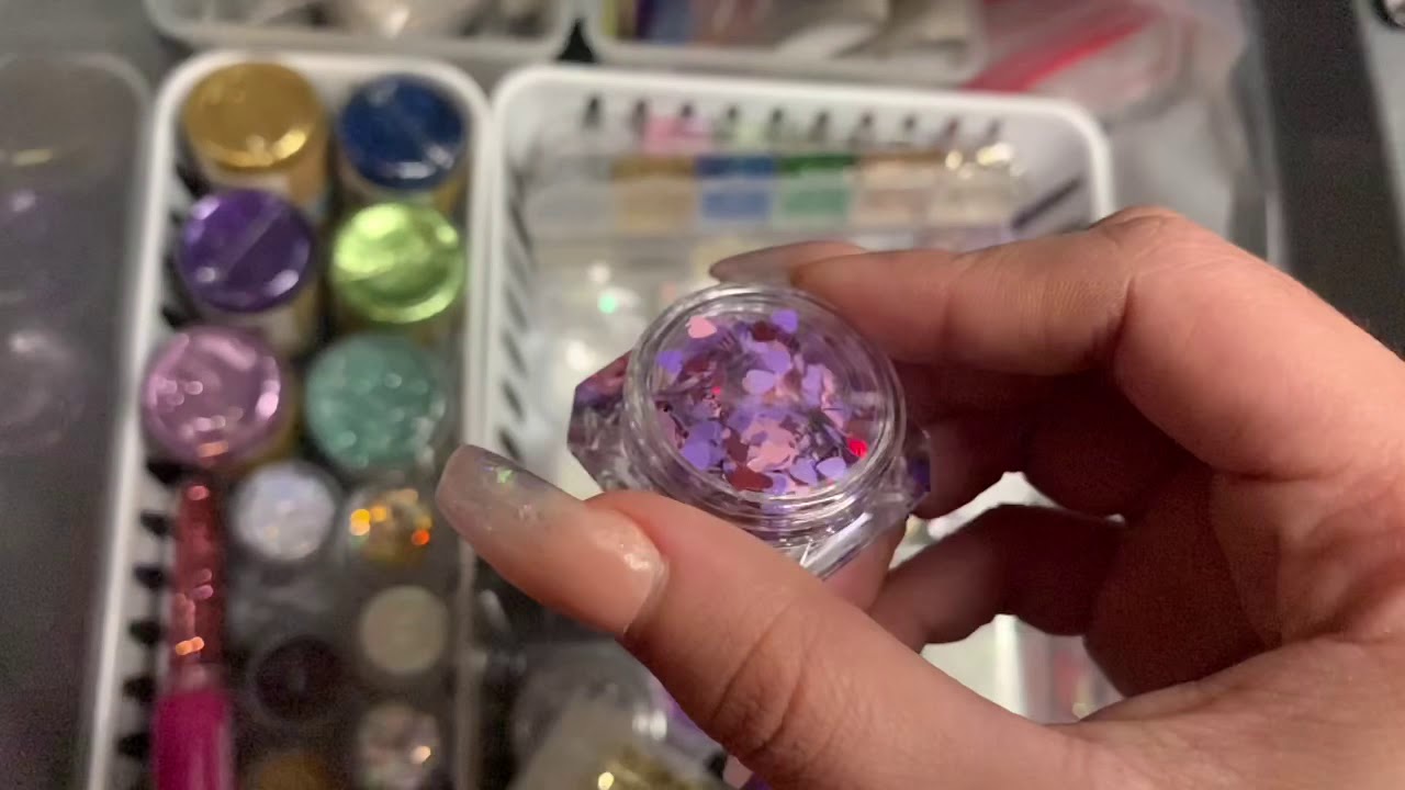 HOW I STORE MY NAIL SUPPLIES BEGINNER NAIL TECH YouTube