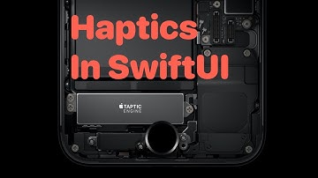 Haptics in SwiftUI