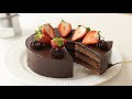 ガナッシュケーキの作り方 Chocolate Ganache Cake｜HidaMari Cooking