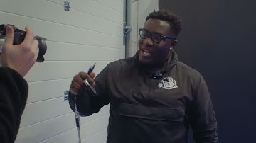 DMO Gets the best alarm system to protect his Matte Black Huracan Performante.