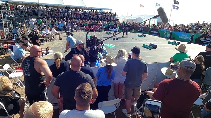 BRIAN SHAW MAX DUMBELL @ WSM 2023 IN MYRTLE BEACH, SC