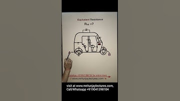 Find out Equivalent Resistance between two terminal #electricalengineering