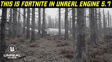 This is Fortnite in Unreal Engine 5.7