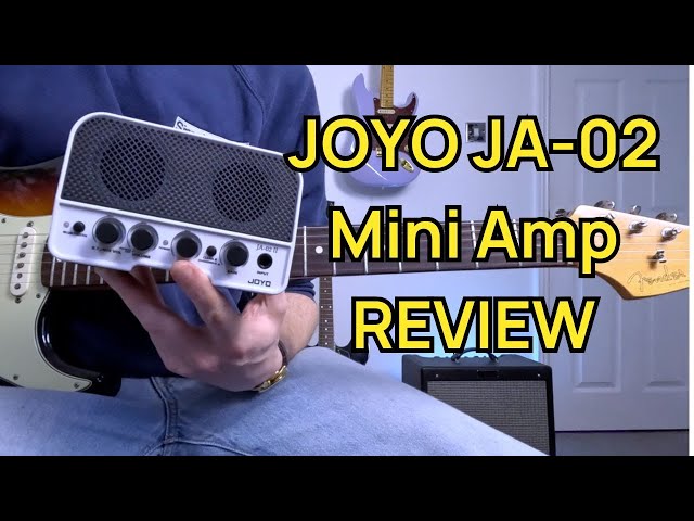 Портативний міні-комбопідсилювач для електрогітари Joyo JA-02 II Pink