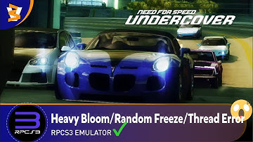 RPCS3 v0.0.27-14787 - Need for Speed: Undercover (Playable??/Vulkan)