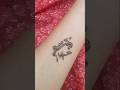 ✨ Abeer ✨ name mehndi tattoo design 🤗#shorts #trending #satisfying #ytshorts #tattoo #art💫