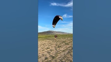 Gentle Paramotor Landing
