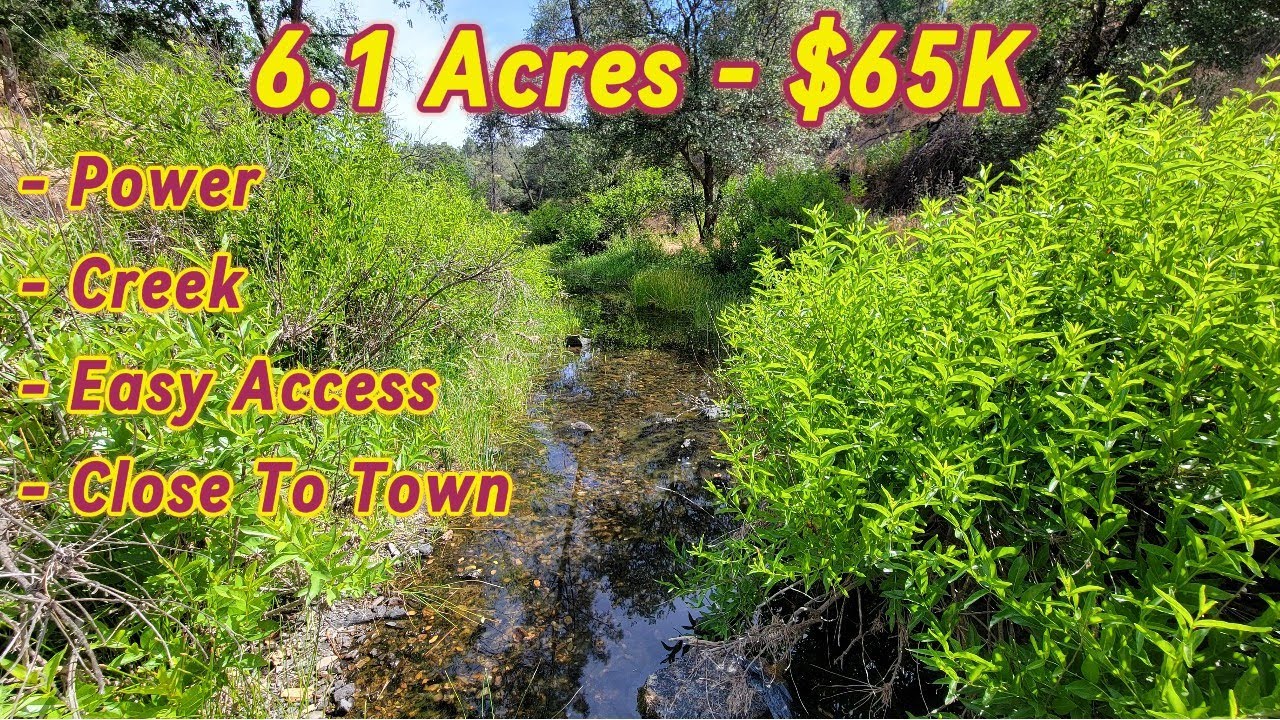 Acreage For Sale In California Vacant Land For Sale Redding, CA