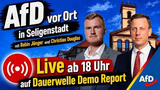 🔴 LIVE aus Seligenstadt - AfD vor Ort mit Robin Jünger und Christian Douglas