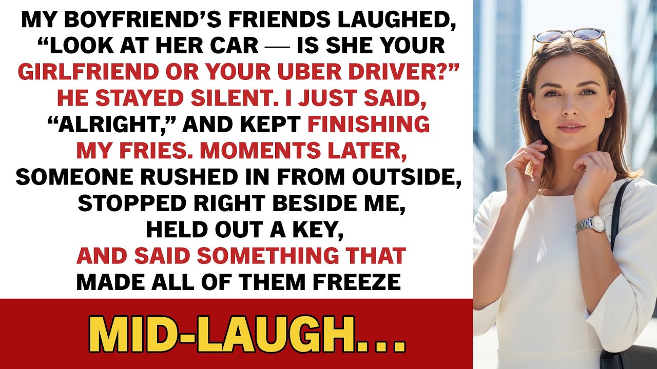 My boyfriend’s friends laughed, “Look at her car — is she your girlfriend or your Uber driver?”