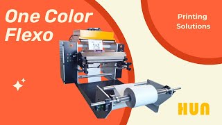 ONLINE AND ONE COLOR FLEXO PRINTING MACHINES