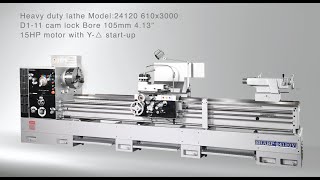 SHARP Heavy-Duty Lathe Model: 24120V