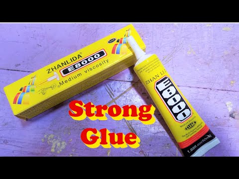 Best Strong Glue for All Things | Metal-Plastic-Wood-Stone-Glass  Zhanlida  E8000 Glue