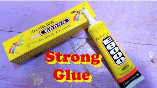 Best Strong Glue for All Things | Metal-Plastic-Wood-Stone-Glass  Zhanlida  E8000 Glue