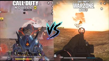 Warzone Mobile vs COD Mobile Comparison