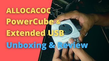 Allocacoc Powercube Extended USB Power Extension Unboxing and Review