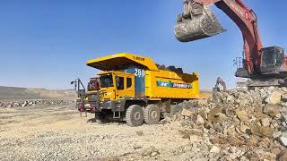 Mighty Machinery on the Mining Site