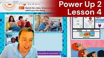 Learn Days of the Week & Frequency Words | Power Up 2 Unit 2 Lesson 1 My Week with Teacher AJ
