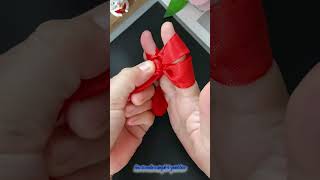 how to make a simple 4 point bow