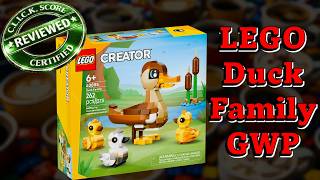 LEGO Duck Family GWP - LEGO Review and Speed Build
