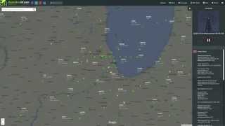 RadarBox24 - Real-time Live ATC and Flight Tracking - Chicago Airspace