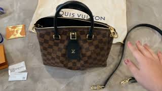 Louis Vuitton, Bags, Newauthentic Louis Vuitton Damier Ebene Odeon Tote Pm  Crossbody Purse