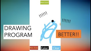 BETTER VERSION OF DRAWING PROGRAM!!!! ||Google Code-In|| PocketCode screenshot 3
