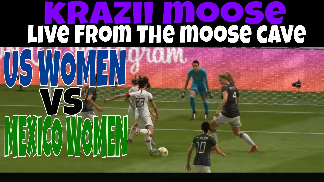 FIFA 20 Women's Olympic Qualifying Tournament United States VS Mexico