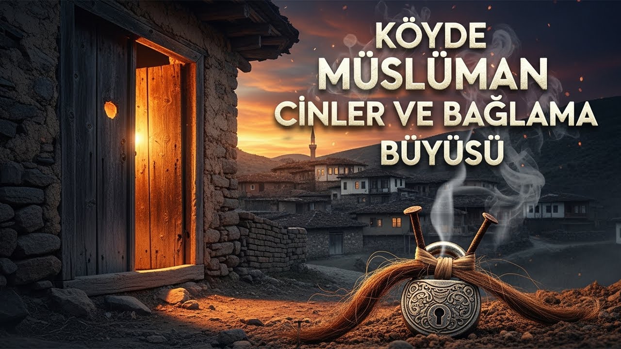 Köyde Müslüman Cinler ve Bağlama Büyüsü | Korku Hikayeleri İtiraf Cin Hikayeleri Karanlık Hikayeler