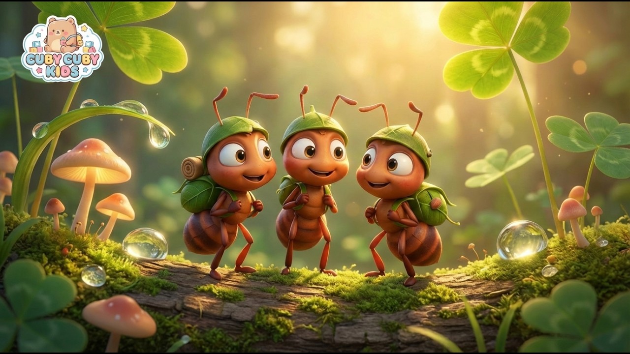 fleißige Ameisen | Cuby-cuby Kinderlieder