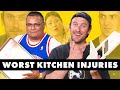 Pro Chefs Tell Their Worst Kitchen Injury Stories | Chef Notes | Bon Appétit